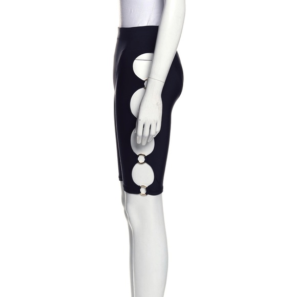 Adam Selman 1-800 Cut Out Biker Shorts Small - Picture 3 of 4